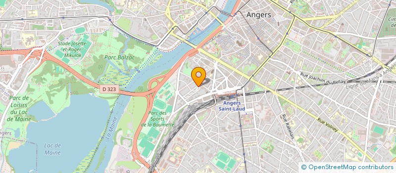 localisation de l'entreprise TOIT & MOI SOLIDAIRES à ANGERS