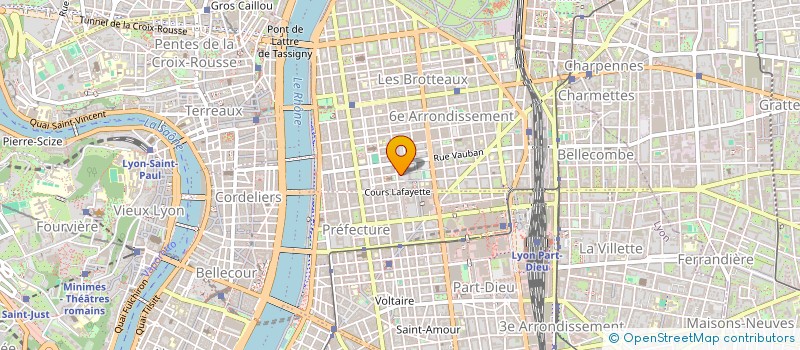 localisation de l'entreprise TOIT POUR TOI, LE BATISSEUR CITOYEN à LYON