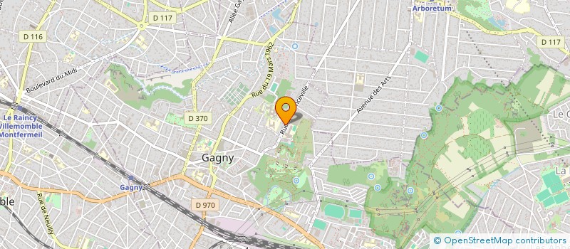 localisation de l'entreprise TOIT STYLE ART RENOVATION  GAGNY