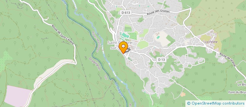 localisation de l'entreprise TOIT TOI MON TOIT à GRASSE