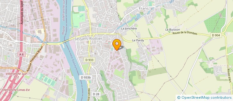 localisation de l'entreprise TOIT Z à JASSANS-RIOTTIER