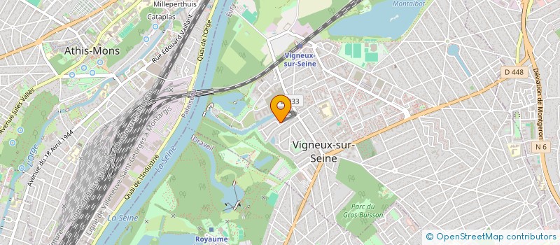localisation de l'entreprise TOITCALME à LE PERREUX-SUR-MARNE