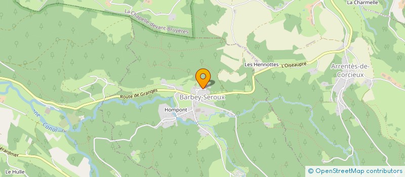 localisation de l'entreprise TOITOT JEREMY à BARBEY-SEROUX