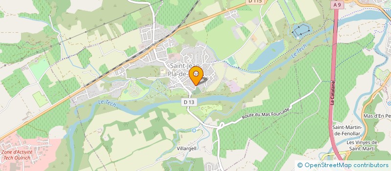 localisation de l'entreprise TOITS DU VALLESPIR à SAINT-JEAN-PLA-DE-CORTS