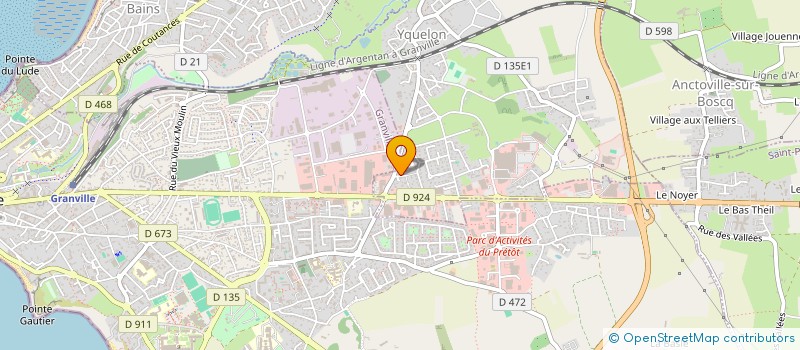 localisation de l'entreprise TOITS & HORIZONS  YQUELON