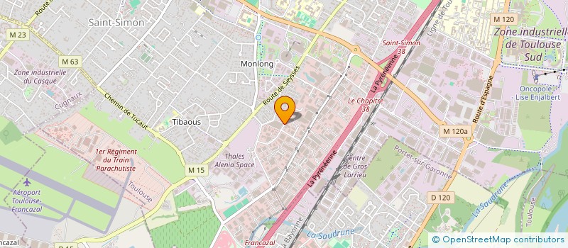 localisation de l'entreprise TOITS SOLAIRES OCCITANS à TOULOUSE