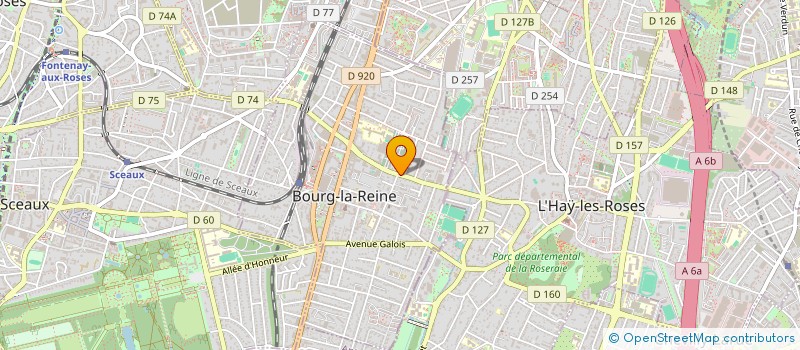 localisation de l'entreprise TOITS TOITS TOITS à BOURG-LA-REINE