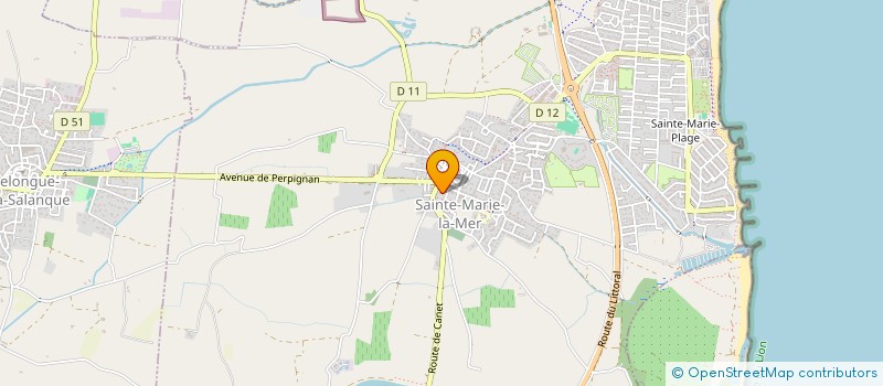 localisation de l'entreprise TOITURE CATALANE  PIA