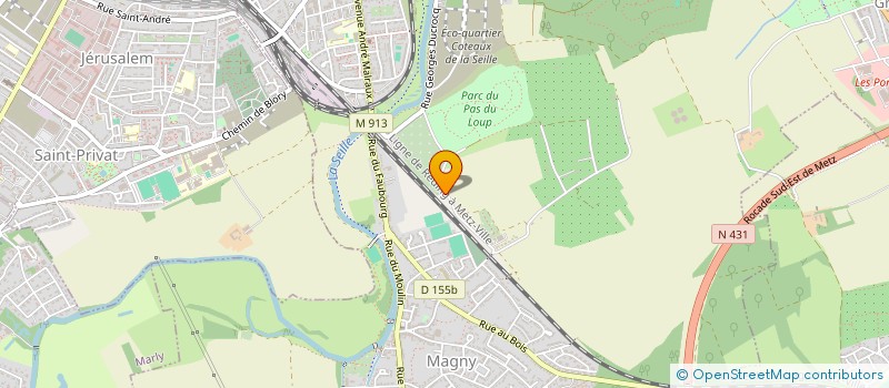 localisation de l'entreprise TOITURE DUPAS  BRONVAUX