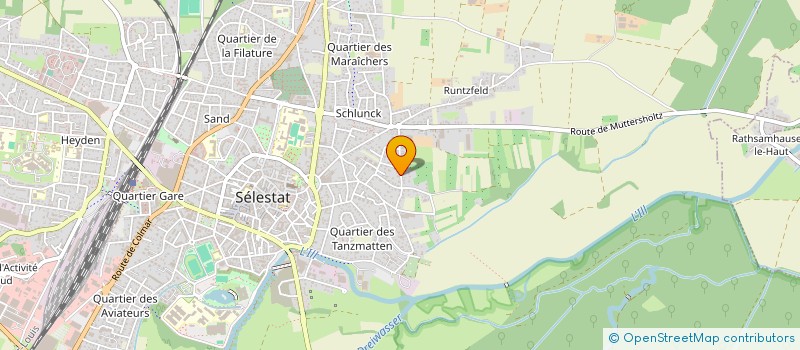 localisation de l'entreprise TOITURE FRANTZ  MUTTERSHOLTZ