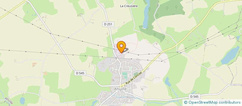 localisation de l'entreprise TOITURE MEIGNAN MICHEL à MONTIGNE-LE-BRILLANT