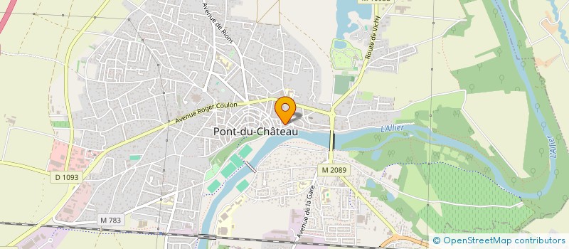 localisation de l'entreprise TOITURE PLOMBERIE DES DOMES à PONT-DU-CHATEAU
