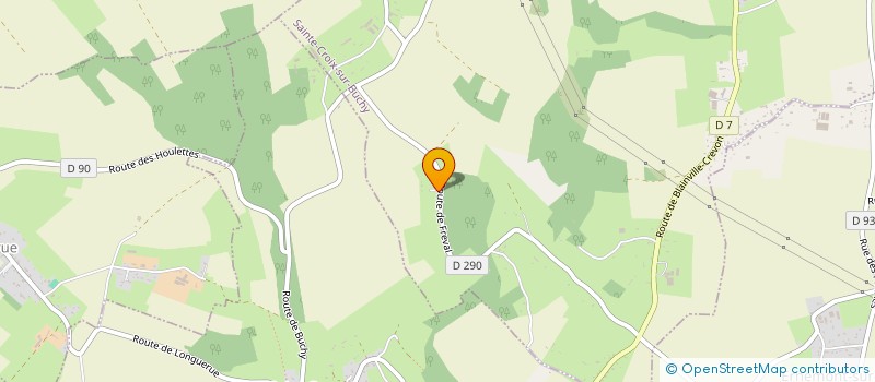 localisation de l'entreprise TOITURE ROUILLET PETIT FILS  SAINTE-CROIX-SUR-BUCHY