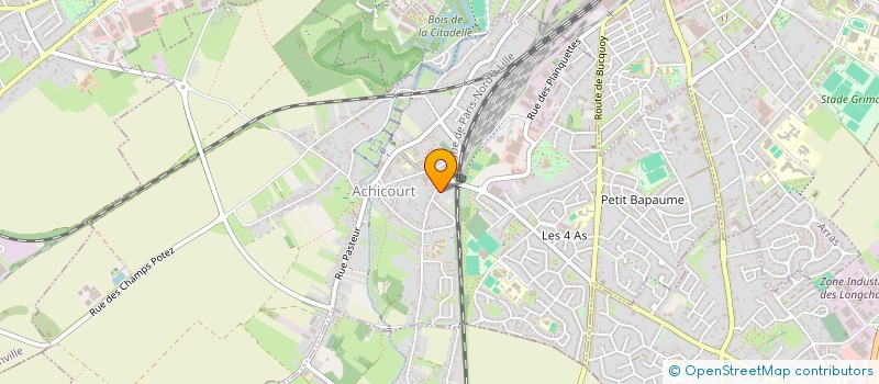 localisation de l'entreprise TOITURE SERVICES VAILLANT à ACHICOURT