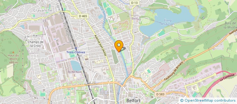 localisation de l'entreprise TOITURES 90 à PARIS