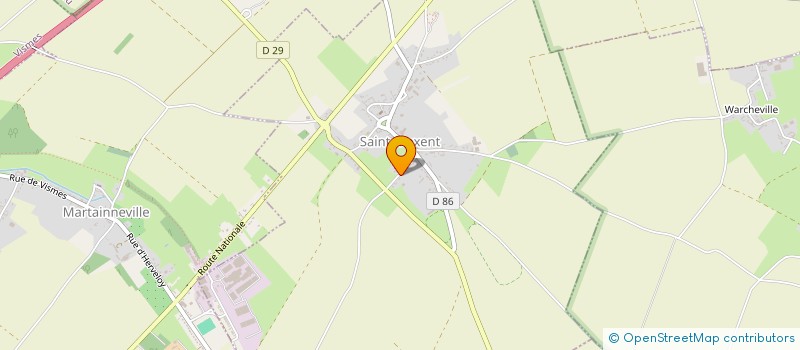 localisation de l'entreprise TOITURES CONCEPT  VILLEROY