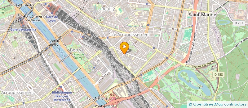 localisation de l'entreprise TOITURES DE PARIS  PARIS