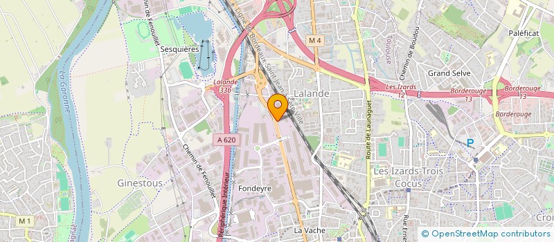 localisation de l'entreprise TOITURES DU MIDI TOULOUSAIN à TOULOUSE
