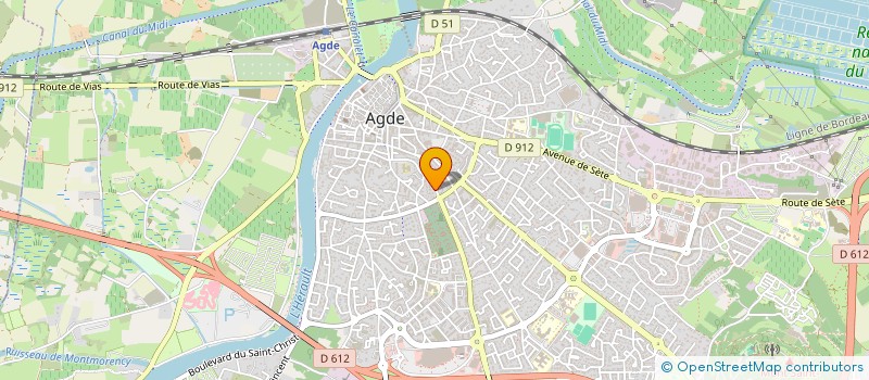 localisation de l'entreprise TOITURES & PATRIMOINES D'ANTAN  AGDE