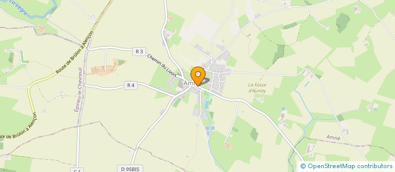 localisation de l'entreprise TOITURES PROTECT  AMNE