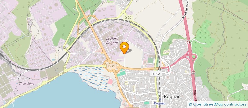 localisation de l'entreprise TOITURES SALONAISES  ROGNAC