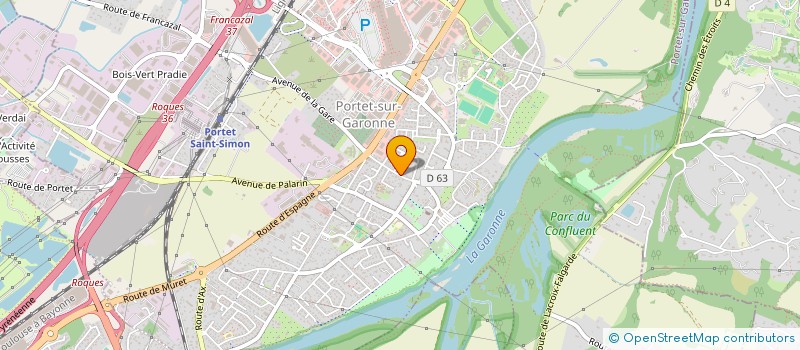 localisation de l'entreprise TOITURES TECHNIQUES ET DERIVES à PORTET-SUR-GARONNE