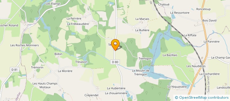 localisation de l'entreprise TOIZO  COMBOURG