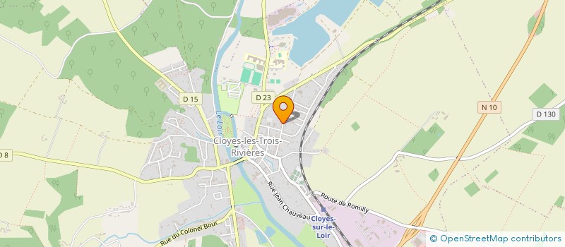 localisation de l'entreprise TOJ à CLOYES-LES-TROIS-RIVIERES