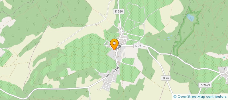 localisation de l'entreprise TOJEOS II  TRIGNY