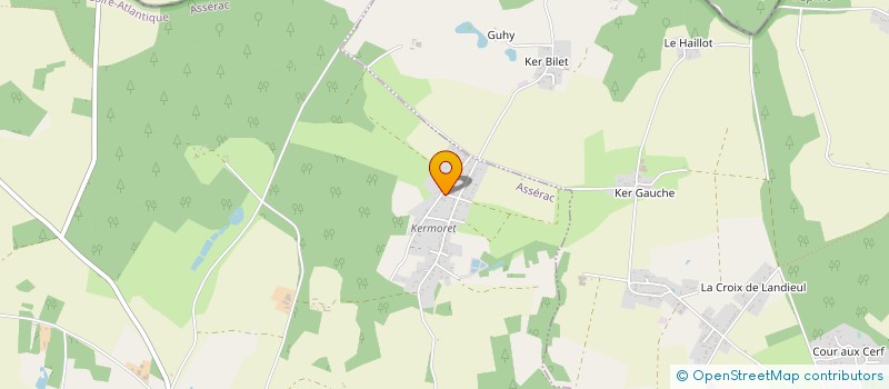 localisation de l'entreprise TOJIMMO  ASSERAC