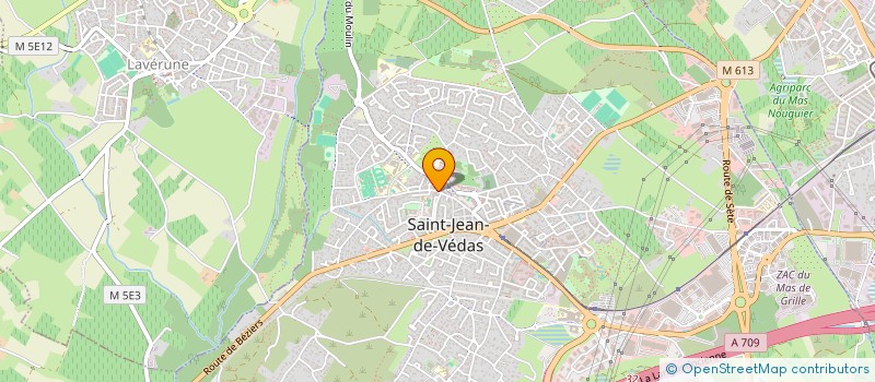 localisation de l'entreprise TOJU C&P MEDITERRANEE  SAINT-JEAN-DE-VEDAS