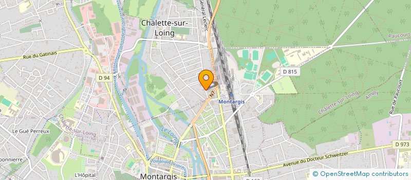 localisation de l'entreprise TOK ETANCHE à CHALETTE-SUR-LOING