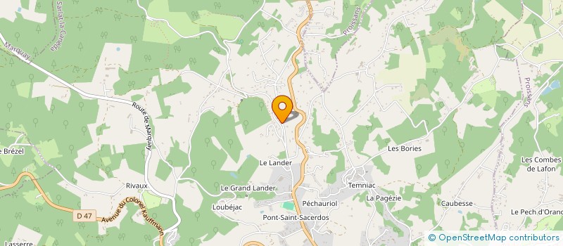 localisation de l'entreprise TOKALU à SARLAT-LA-CANEDA