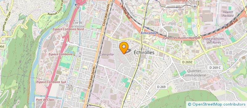 localisation de l'entreprise TOKALYFLONE à ECHIROLLES