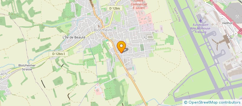 localisation de l'entreprise TOKAM  BLOTZHEIM