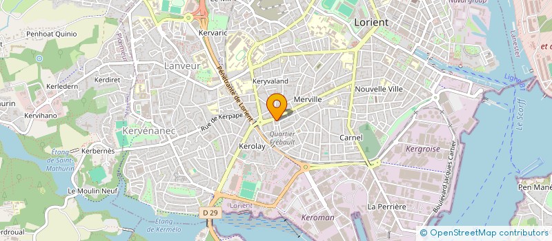 localisation de l'entreprise TOKAM SERVICES  LORIENT