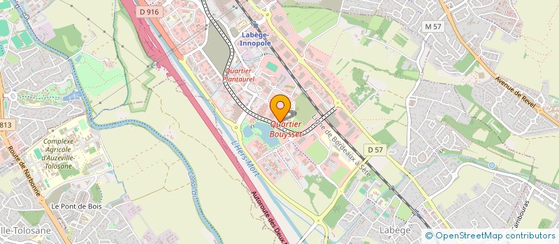 localisation de l'entreprise TOKAMI  LABEGE