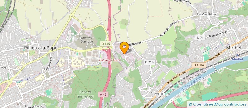 localisation de l'entreprise TOKE FRANCHISE  NEYRON