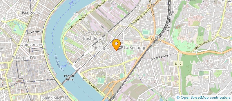 localisation de l'entreprise TOKEN WASH à BORDEAUX