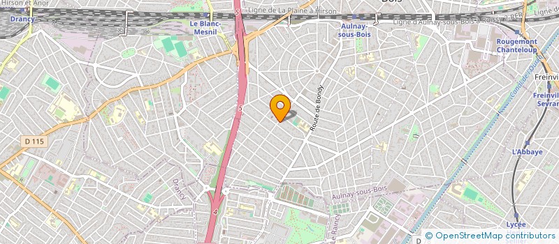 localisation de l'entreprise TOKGO à AULNAY-SOUS-BOIS
