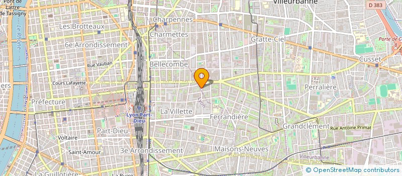 localisation de l'entreprise TOKIMMO DIAGNOSTICS  VILLEURBANNE