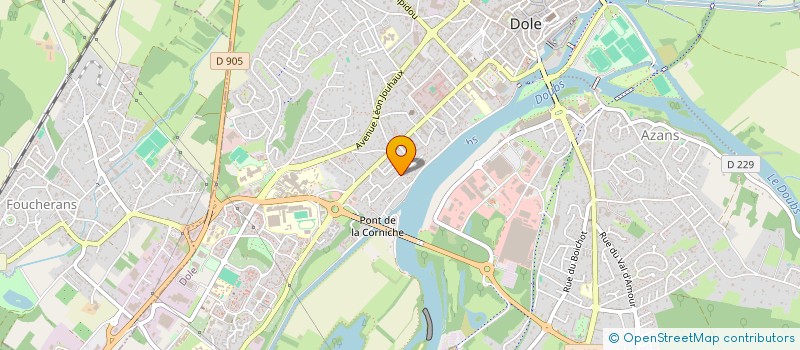 localisation de l'entreprise TOKISSAM à DOLE