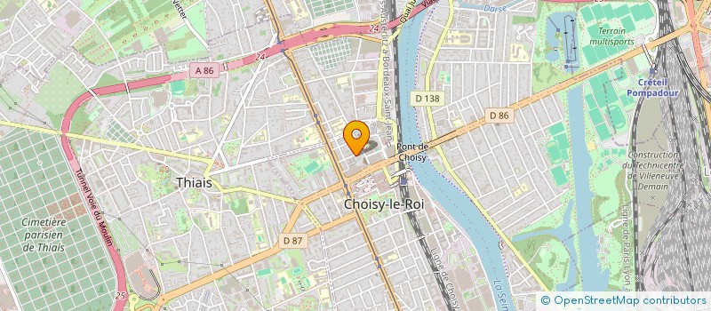 localisation de l'entreprise TOKITA COURTAGE à CHOISY-LE-ROI