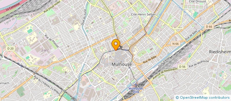 localisation de l'entreprise TOKNRING  MULHOUSE