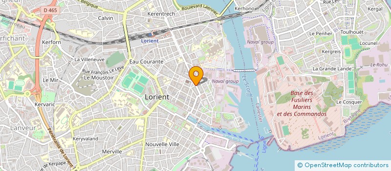 localisation de l'entreprise TOKO-BIO, SOUTIEN A L'AUTONOMIE AGRICOLE AU BENIN  LORIENT