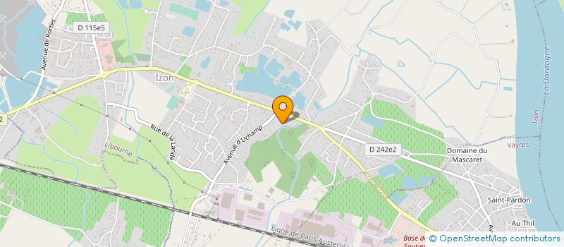 localisation de l'entreprise TOKO DECORATION  IZON