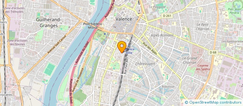 localisation de l'entreprise TOKONOMA à VALENCE