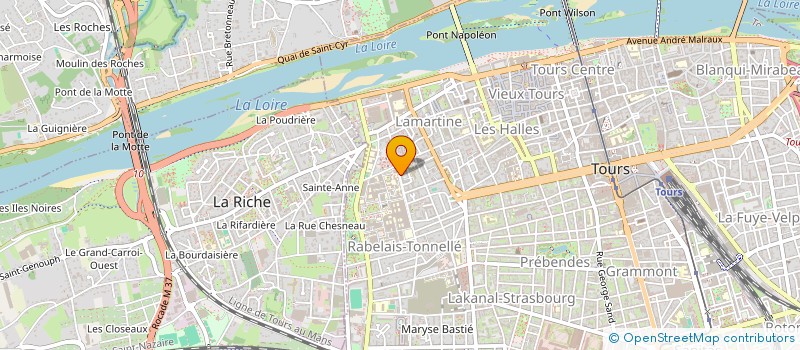 localisation de l'entreprise TOKONOMA à TOURS