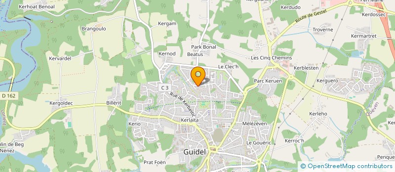localisation de l'entreprise TOKTOK  GUIDEL