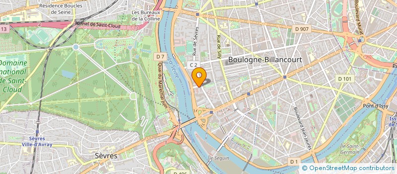 localisation de l'entreprise TOKYO à BOULOGNE-BILLANCOURT